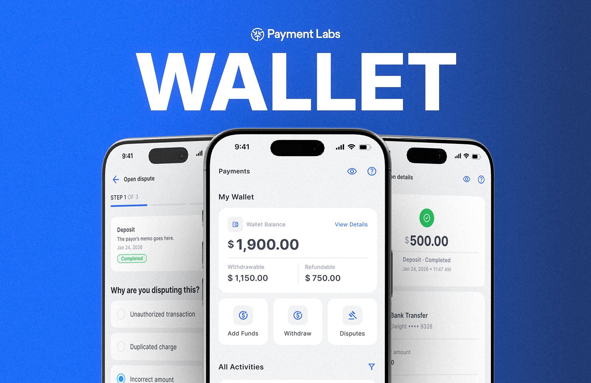Payment Labs Wallet gives payees more control over their earnings